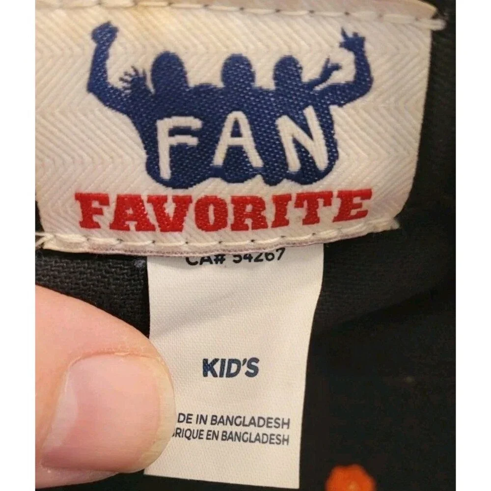 Kids Baltimore Orioles Fan Favorite Adjustable Hat Cap Boys MLB Baseball Black